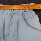 Levi's 917 Shorts Womens 12 Vintage 90s Light Wash Denim Made in USA Deadstock - take2supply