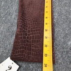 AGB Byer California Skirt Suit Set 12 Brown Crocodile Embossed Zip Jacket Skirt - take2supply