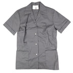 Made in California by George Smock Top Womens 32 Vintage Black Snap Front Shirt - take2supply