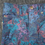 Lee Riders Girls 10 Regular Floral Jeans Straight Leg Blue USA Cotton NOS NWT - take2supply