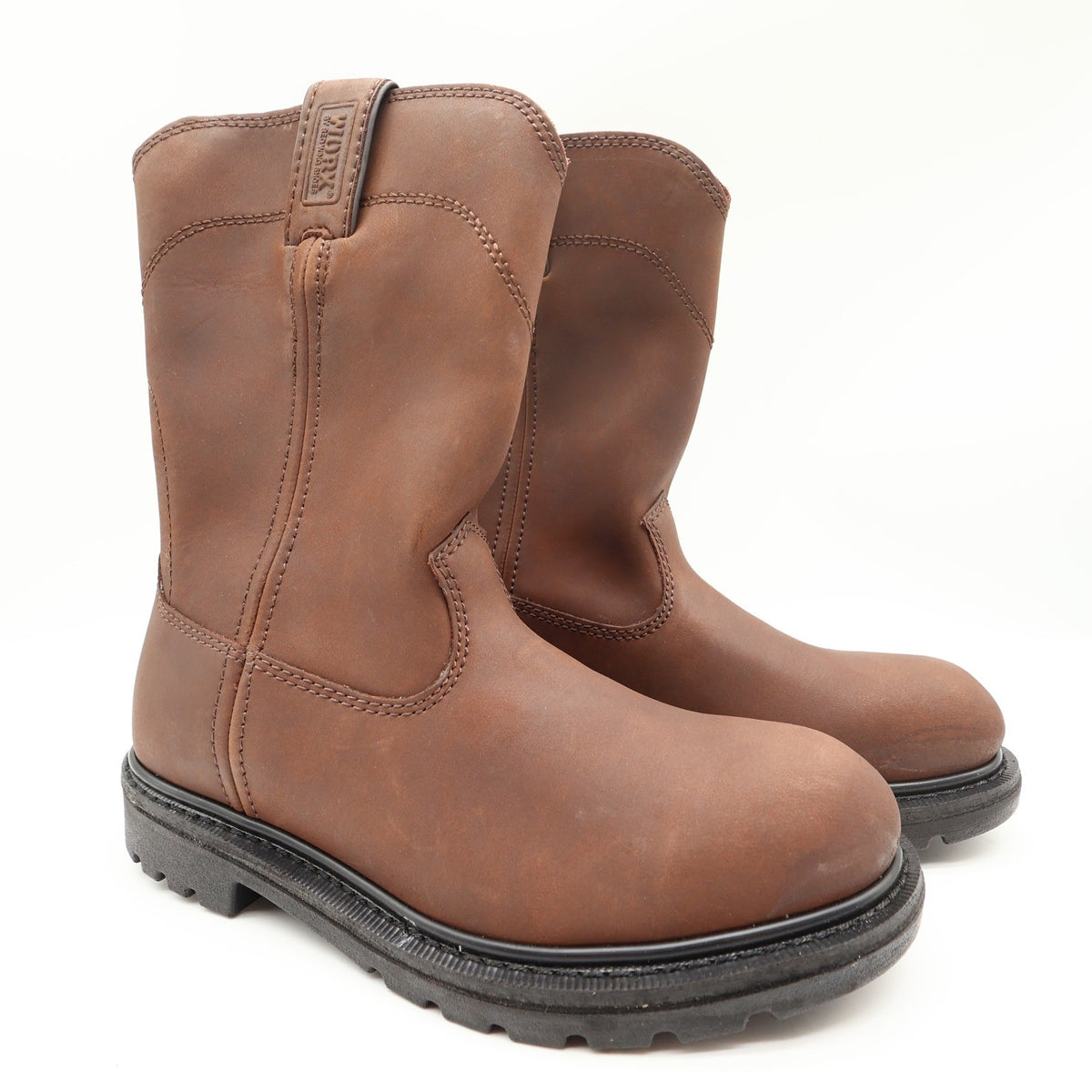 Worx Red Wing 5701 Steel Toe Work Boots Mens 7.5 Brown Leather New Deadstock - take2supply