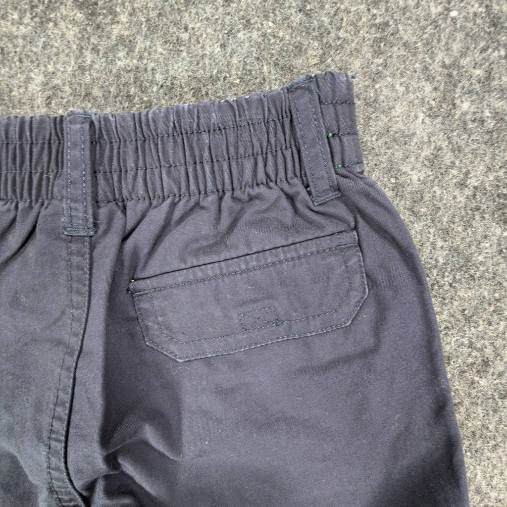 Tommy Hilfiger Vintage 90s Cargo Shorts Toddler 3T Navy Blue Cotton NWT - take2supply