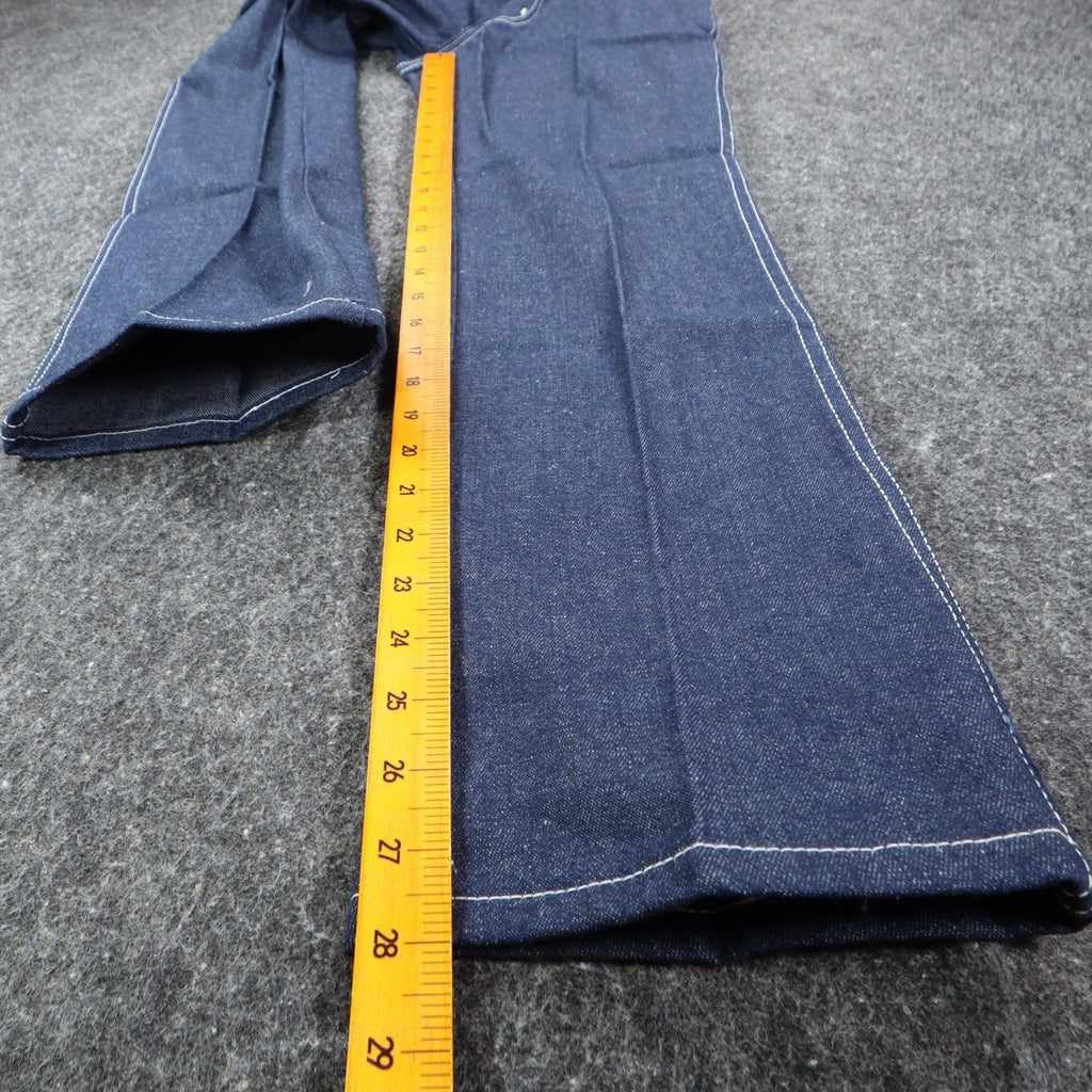 Maverick Straight Leg Jeans Boys 14 Regular Vintage 70s Blue Cotton USA Z135DAR - take2supply