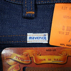 Maverick Boys Jeans Size 8 Husky Vintage Deadstock Indigo Western Bootcut Denim - take2supply