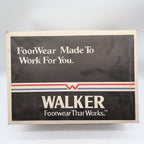 Walker Vintage 80s Work Boots Mens 3 E Tan Leather Deadstock New - take2supply