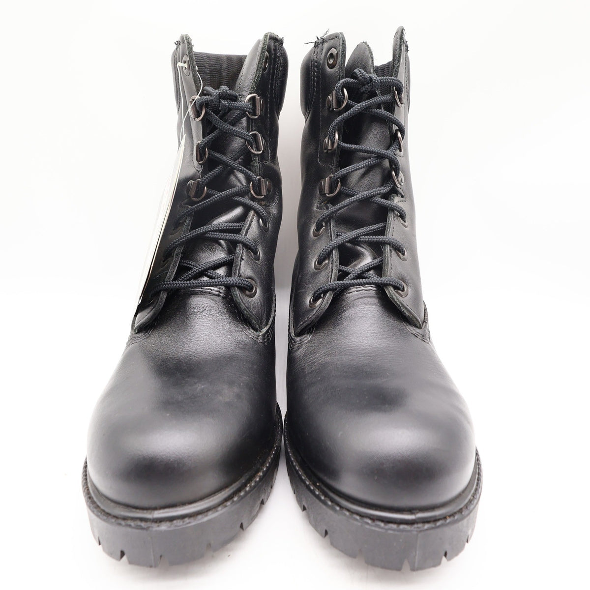 Rocky 1950 8" Collar Boot Mens 9.5 Black Leather Waterproof Insulated NIB - take2supply