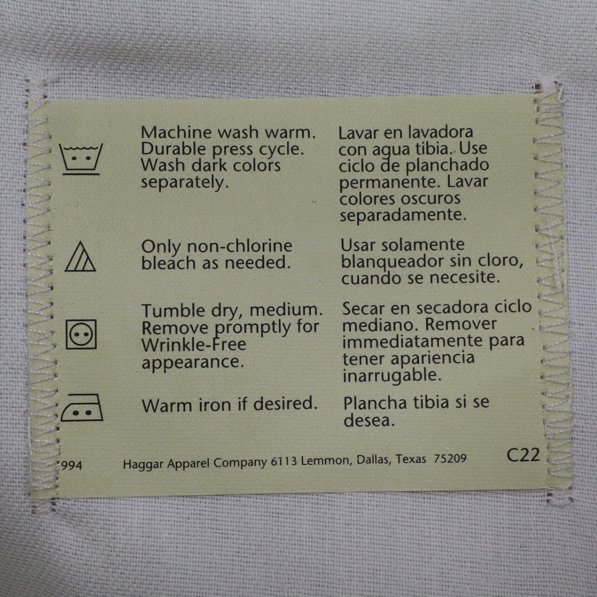 Haggar Black Label Pants Mens 33x30 Vintage 90s Khaki Micromattique Pleated NWT - take2supply