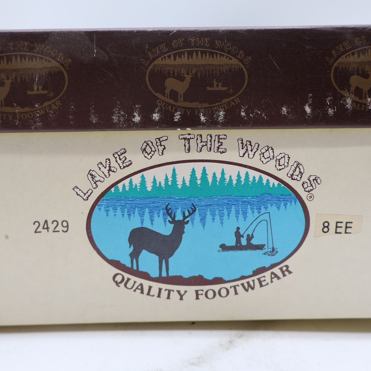 Lake of the Woods Chukka Boots Mens 8 EE Vintage Brown Leather 2429 New With Box - take2supply