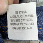 Key Vintage 70s Flare Jeans Boys 16 Reg W 27 L 29 Blue Cotton Deadstock NWT - take2supply