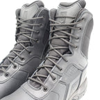 Battle Ops Tactical Boot Mens 10.5 Waterproof Side Zip Black Leather BOPS8001 - take2supply