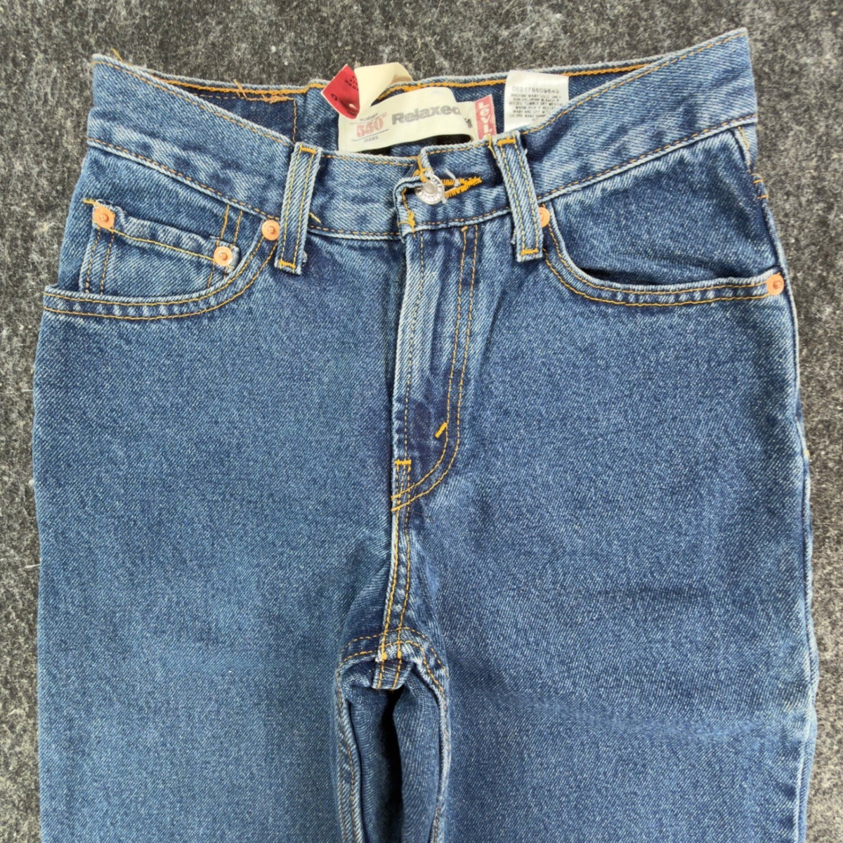 Levi's 550 Boys 14 Slim Medium Wash Cotton Relaxed Fit Vintage Y2K NWT - take2supply