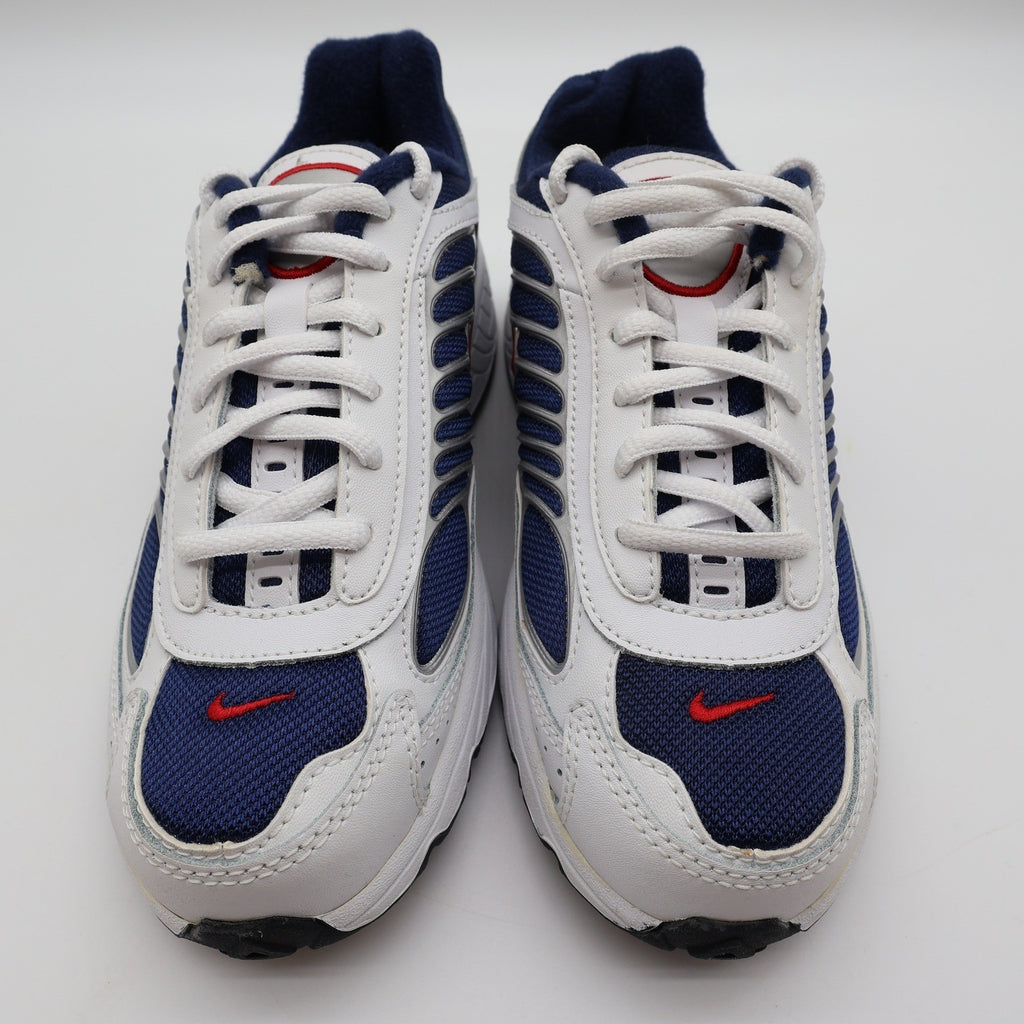 Nike Attest VII GS Kids Size 4.5Y Vintage 2006 White Navy Red 312981-161 New - take2supply