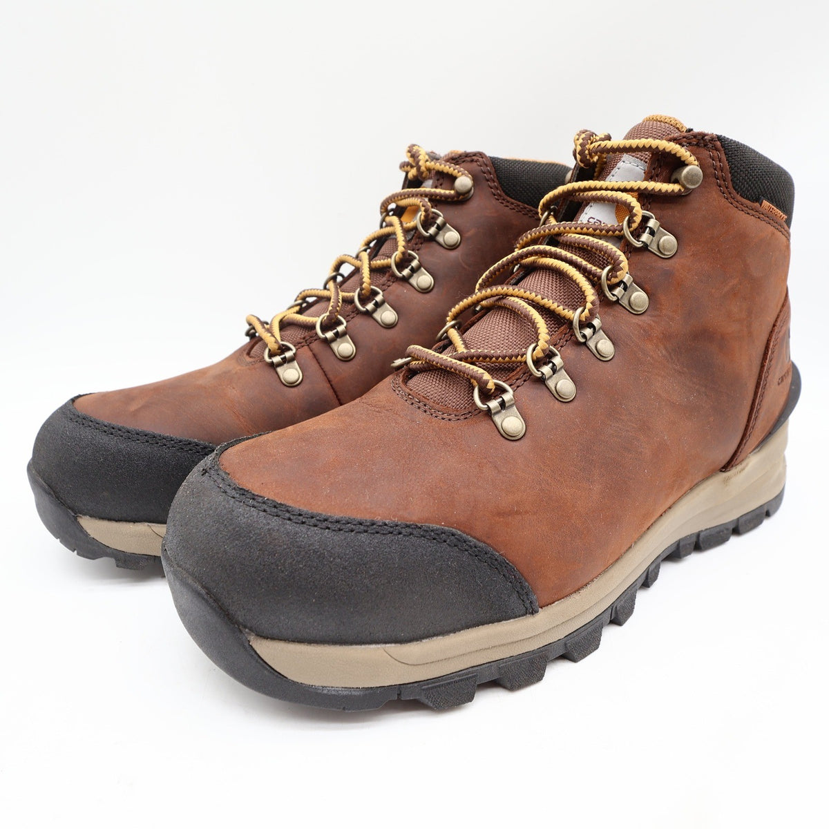 Carhartt Gilmore Waterproof Alloy Toe Work Hiker Mens 9M Brown Leather FH5550-M - take2supply