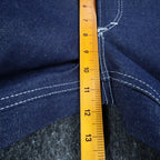 Key Jeans Vintage Womens 27 M Blue Red Embroidered Flare Jeans NWT - take2supply