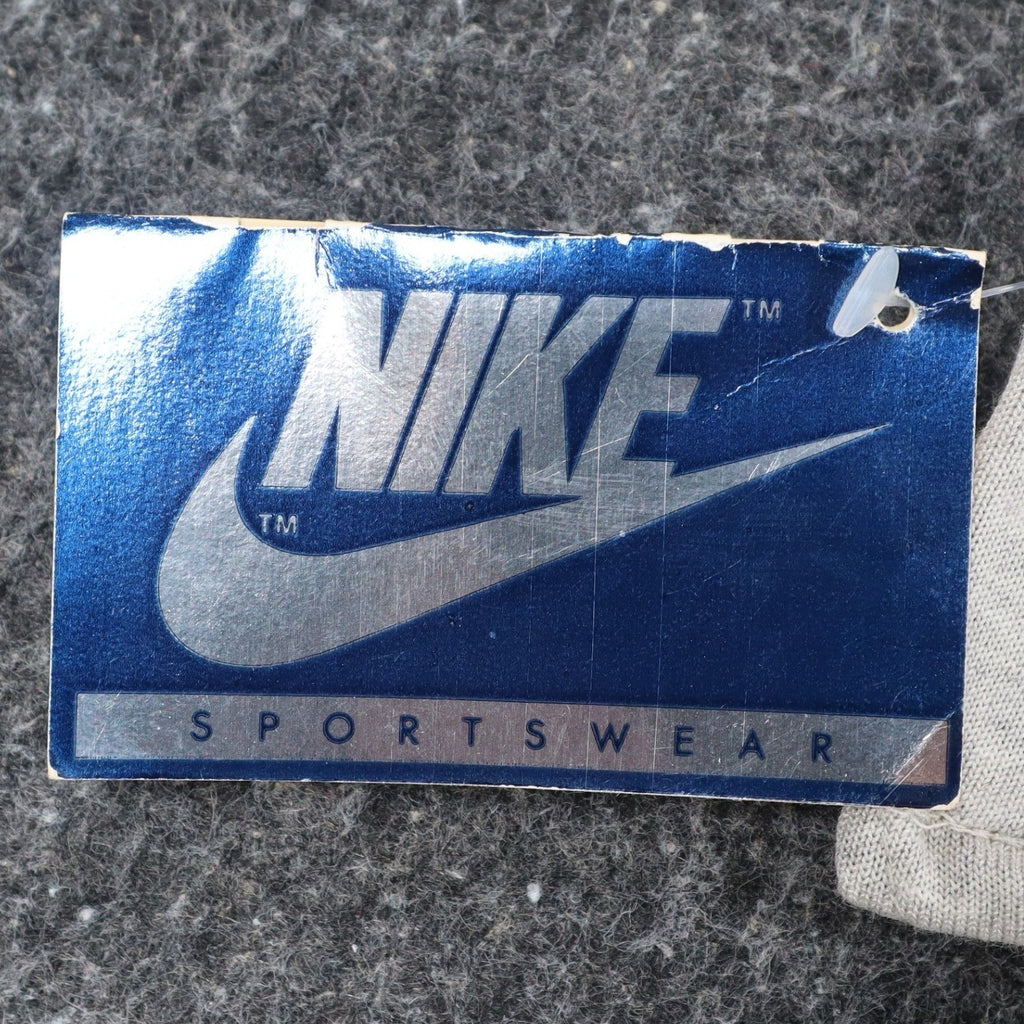 Nike Vintage 80s Shorts Boys L 14-16 Grey Blue Tag Deadstock Made in USA C1054 - take2supply