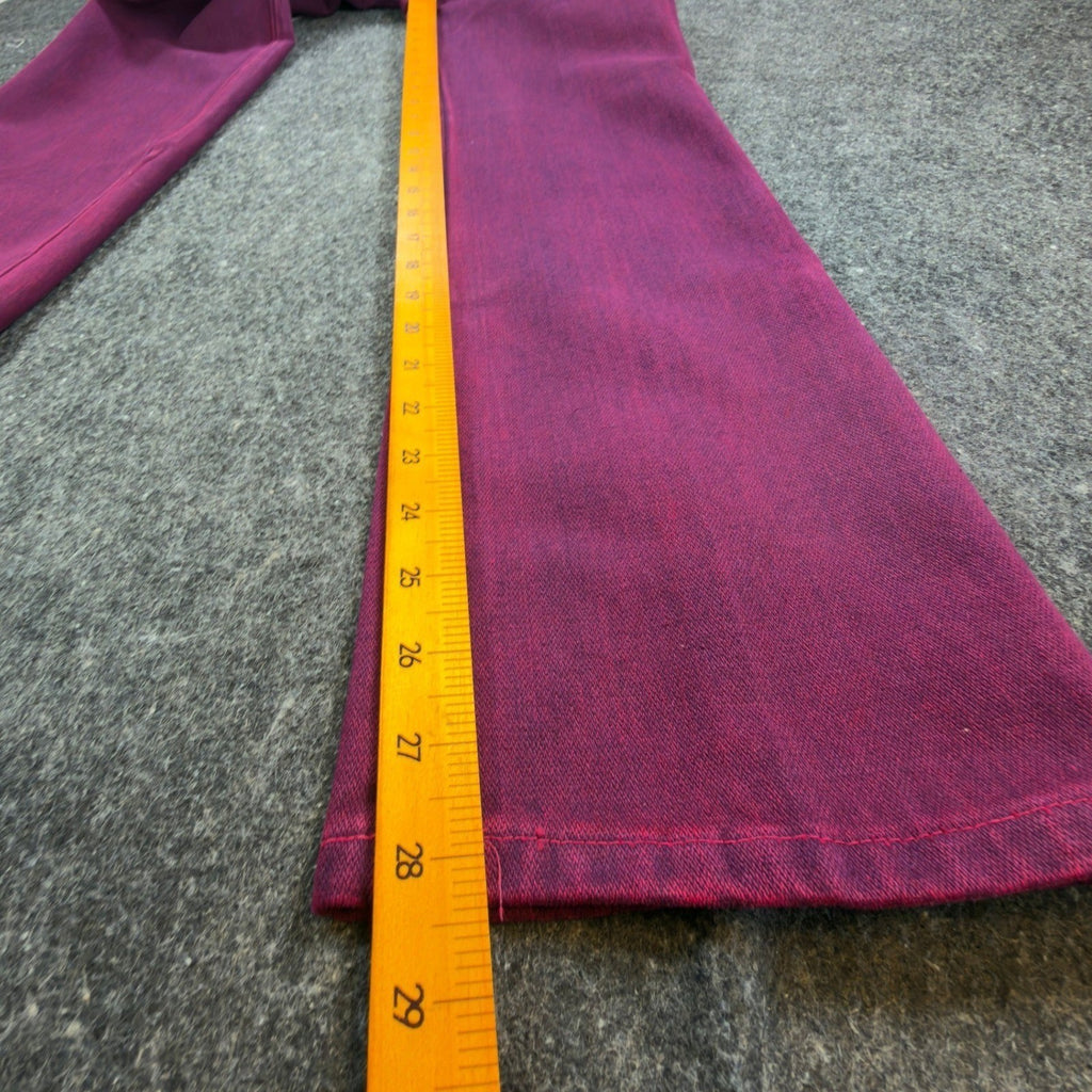 Maverick Vintage 80s Purple Jeans Girls 12 Reg USA Made NOS NWT 26.5x29 - take2supply