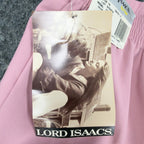 Lord Isaacs Vintage 90s Trousers Womens 16 Mauve Pink Polyester Rayon NWT - take2supply