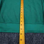 Jolt Owl Studded Thermal Top Womens Large Green Waffle Knit Raglan NWT - take2supply