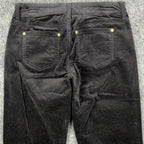 TAKARA Y2K Flare Pants Womens 9 Black Cotton Blend NWT C711 - take2supply