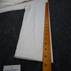 Donnkenny Classics Polo Shirt Womens XL Vintage 90s Ivory Rose Embroidered NWT - take2supply