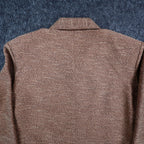 Erin London Jacket Womens S Camel Brown Textured Zip Front Collared NWT NOS - take2supply