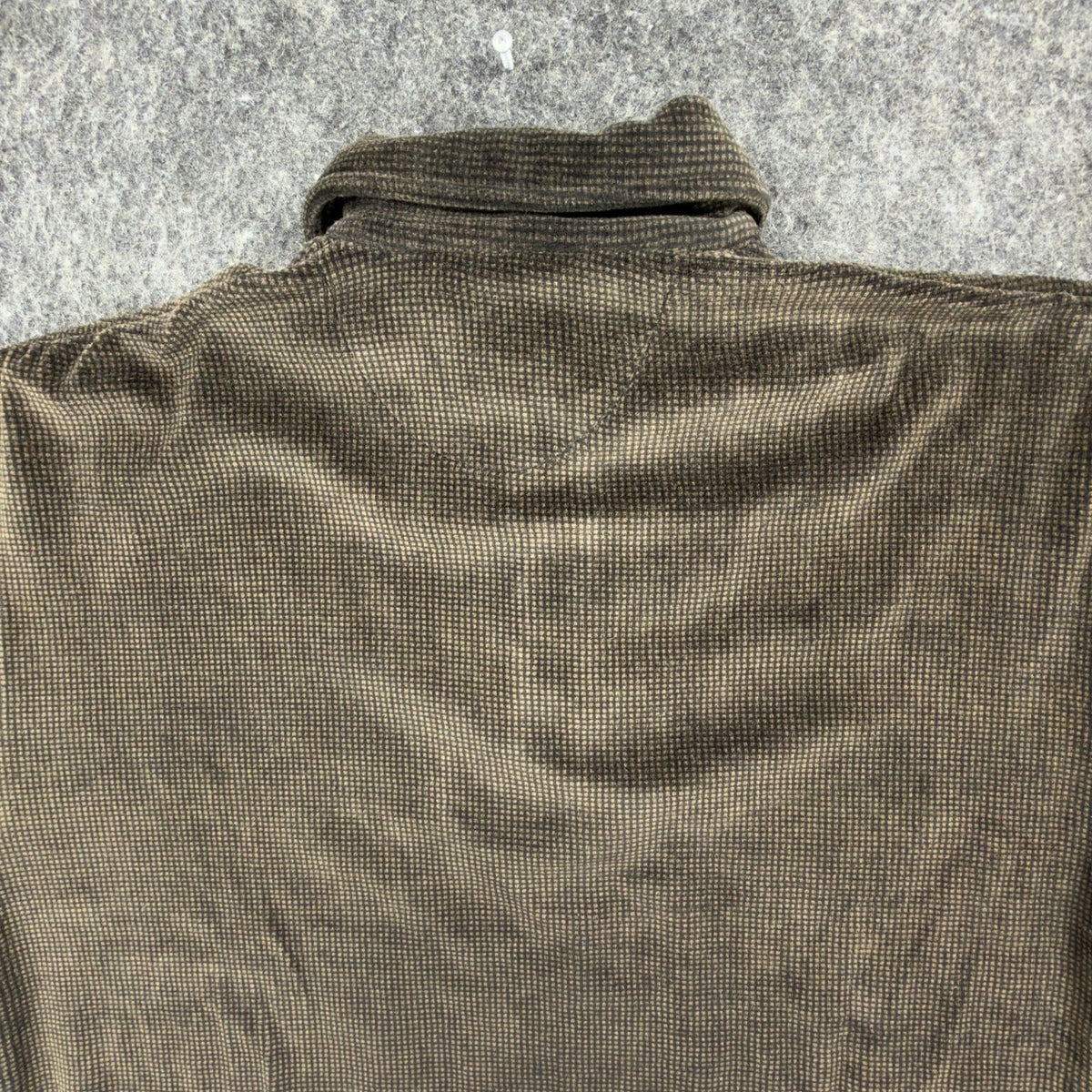 Paulo Avanti 90s Vintage Quarter Zip Pullover Mens Medium Brown Cotton Blend NWT - take2supply