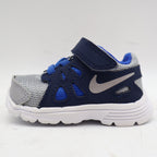 Nike Revolution 2 TDV Toddler Size 2C Blue Grey Mesh Running Sneakers 555084-018 - take2supply