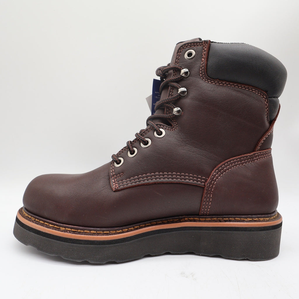 Golden Retriever 3901 Work Boots Mens 9 Dark Brown Leather Waterproof NWT - take2supply