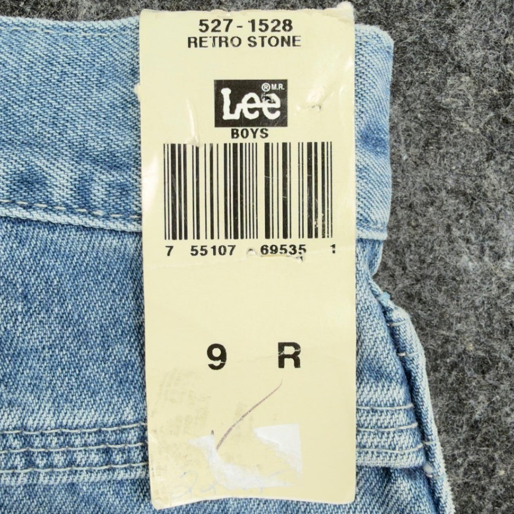 Lee 90s Vintage Wide Leg Carpenter Jeans Boys 9 Reg Blue Retro Stone NWT C549 - take2supply