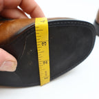 Young Explorers Lyons Monk Strap Shoes Boys 13 Vintage Brown Leather Deadstock - take2supply