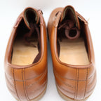 Walker Vintage 70s Leather Shoes Mens 8 D Brown Made in USA Deadstock 7216 - take2supply