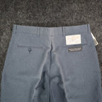 Levi's Travellers Trousers Mens 34x32 Vintage 80s Blue Gray Pleated Deadstock - take2supply