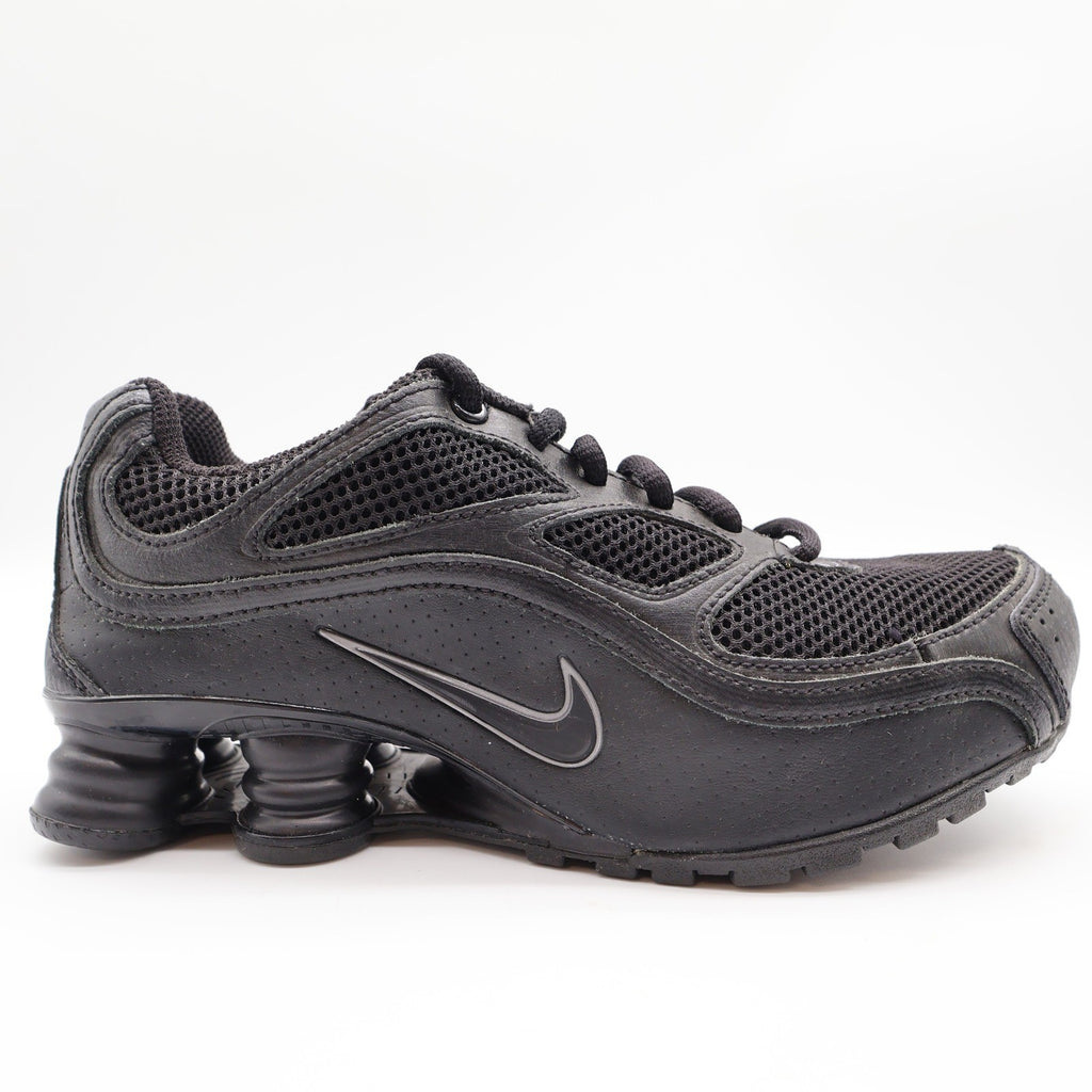 Nike Shox Turbo 9 GS Kids Size 4Y Vintage 2009 Black Running Shoes 366793-001 - take2supply