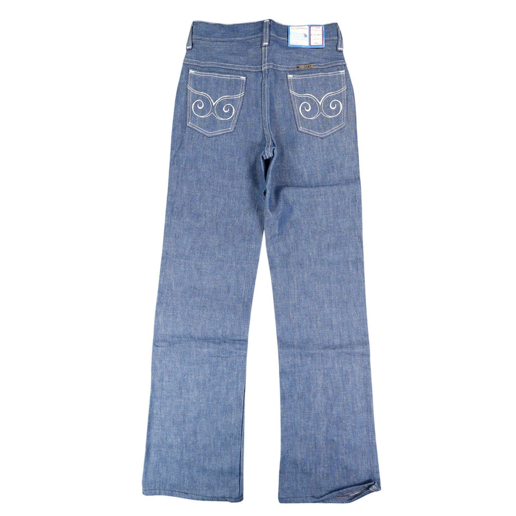 Vintage Young Maverick Boys Jeans 10 Regular Blue Straight Leg USA NWT - take2supply