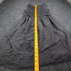 Esley Sleeveless Fit & Flare Dress Womens Size Small Gray Pleated Belted NWT - take2supply