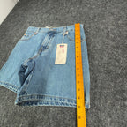 Levi's Y2K 550 Relaxed Shorts Misses 4 Blue Cotton Denim NWT Deadstock - take2supply