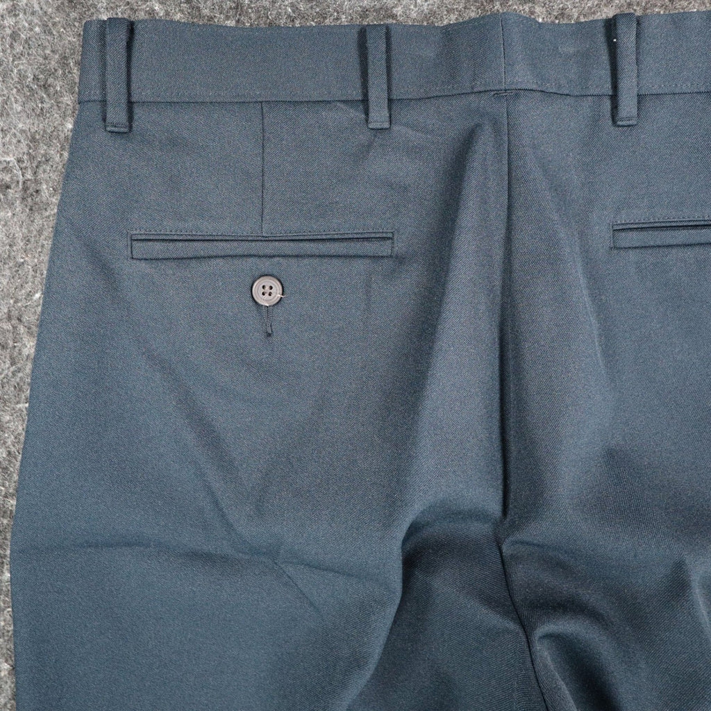 Levi Strauss Action Slacks Mens 33x30 Vintage 2001 Navy Blue Polyester Pants NWT - take2supply