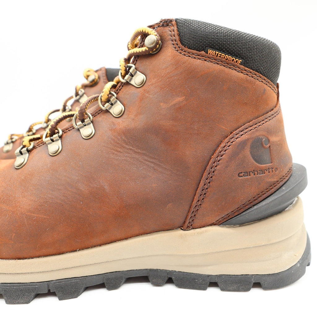 Carhartt Gilmore Waterproof Alloy Toe Work Hiker Mens 9M Brown Leather FH5550-M - take2supply