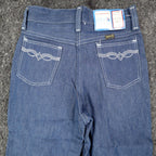 Vintage Young Maverick Boys Jeans 7 Regular Blue Straight Leg USA NWT - take2supply