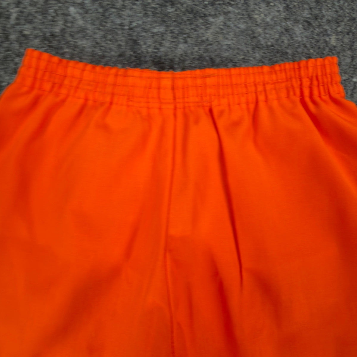 Fruit of the Loom Vintage 70s Gym Shorts Youth XS 24-26 Orange Cotton NWT - take2supply