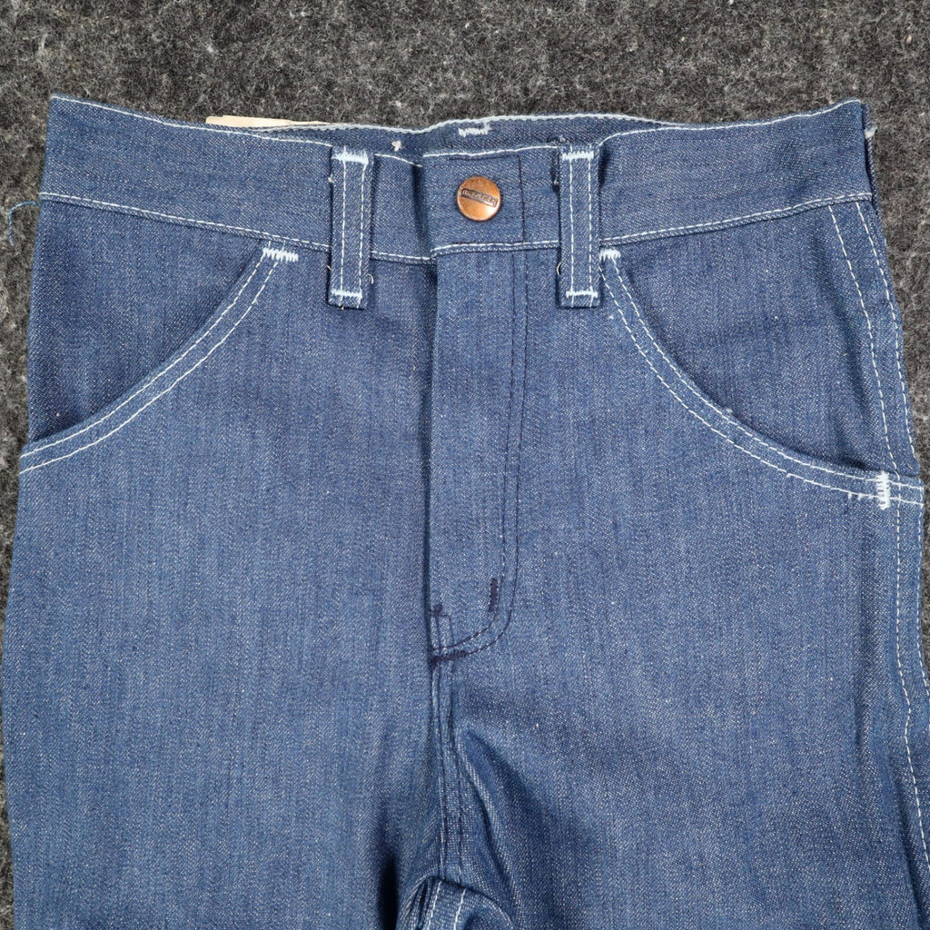 Vintage Young Maverick Boys Jeans 8 Slim Blue Flare Leg USA NWT - take2supply
