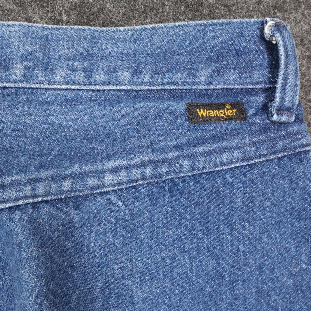 Wrangler Jeans Women 11/12 Blue Excellent Vintage High Rise Western Denim - take2supply