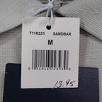 North River Polo Shirt Mens Size M Sandbar Beige 100% Cotton Pique NWT 7110331 - take2supply