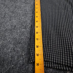 Southern Lady Pants Womens XL Black White Grid Check Elastic Waist NWT NOS - take2supply