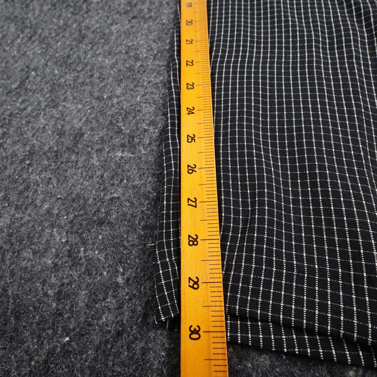 Southern Lady Pants Womens XL Black White Grid Check Elastic Waist NWT NOS - take2supply