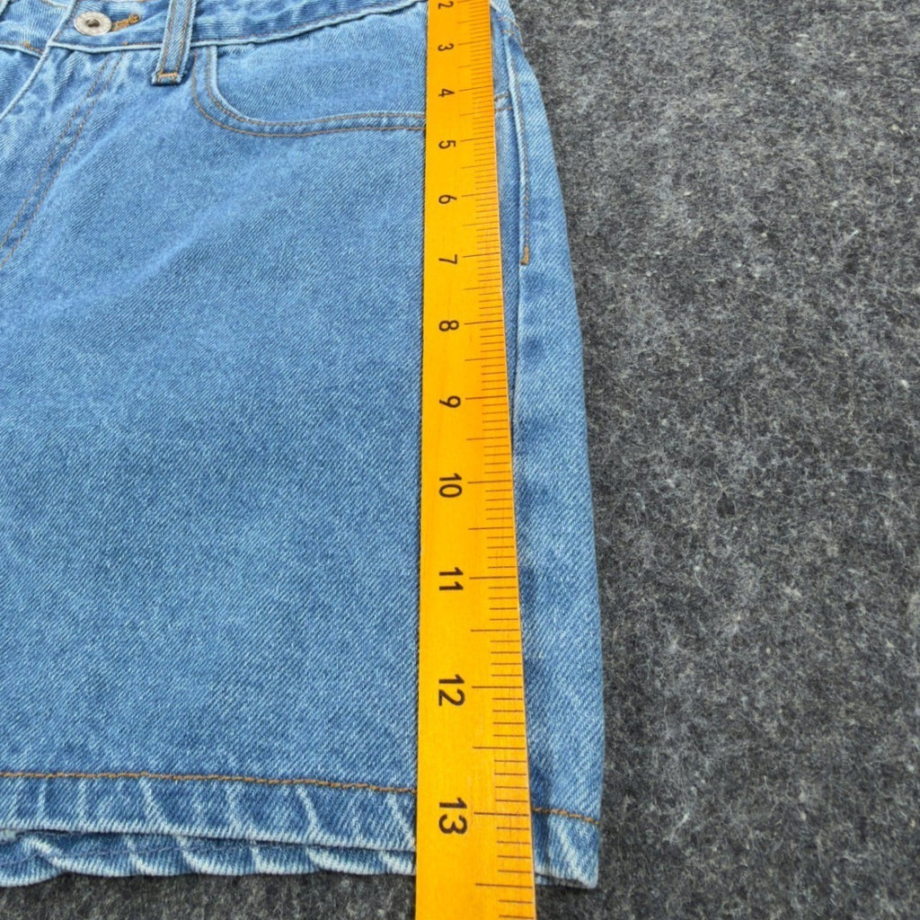Boom Boom Vintage 90s Denim Shorts Womens 11/12 Blue Cotton NWT - take2supply