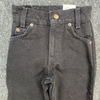 Levi's Vintage 90s 550 Relaxed Fit Jeans Kids 4 Black Made in USA NWT - take2supply