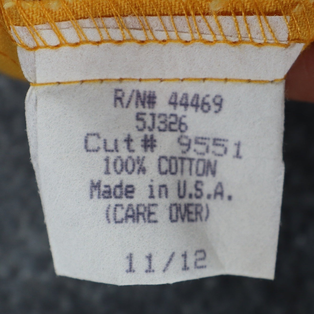 Hang Ten Vintage Shorts Womens 11/12 Yellow Cotton High Rise Made in USA NWT - take2supply