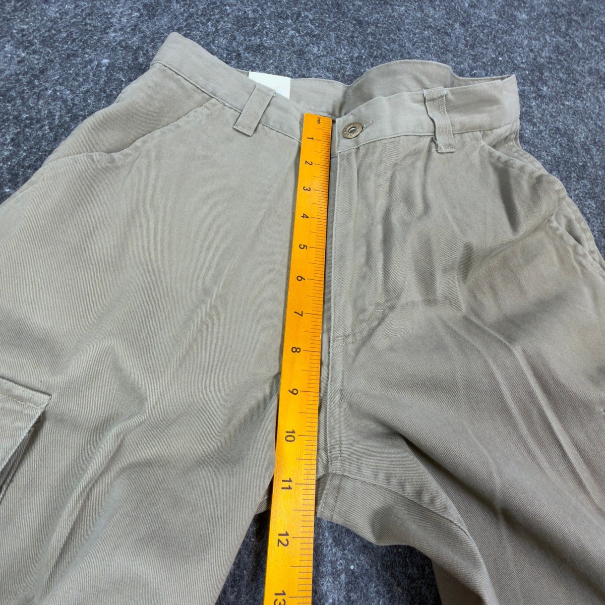 Lee Dungarees Cargo Shorts Mens 29 Khaki Cotton Relaxed Deadstock 219-2437 - take2supply