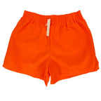 Fruit of the Loom Vintage 70s Gym Shorts Youth XS Orange Cotton NWT - take2supply
